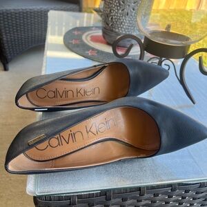 Calvin Klein Women's Black Flats